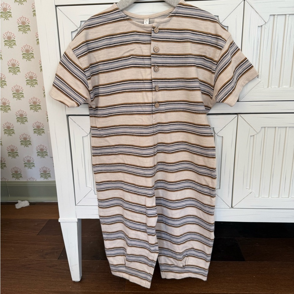 Rylee + Cru Hayes Jumpsuit in stripes size 18-24 months